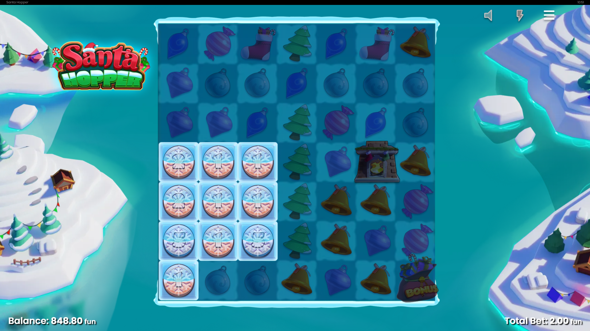 Randomly Trigger the Jingle Drop Feature for Zonal Mystery Symbol Transformations, Including Instant Prize Rewards