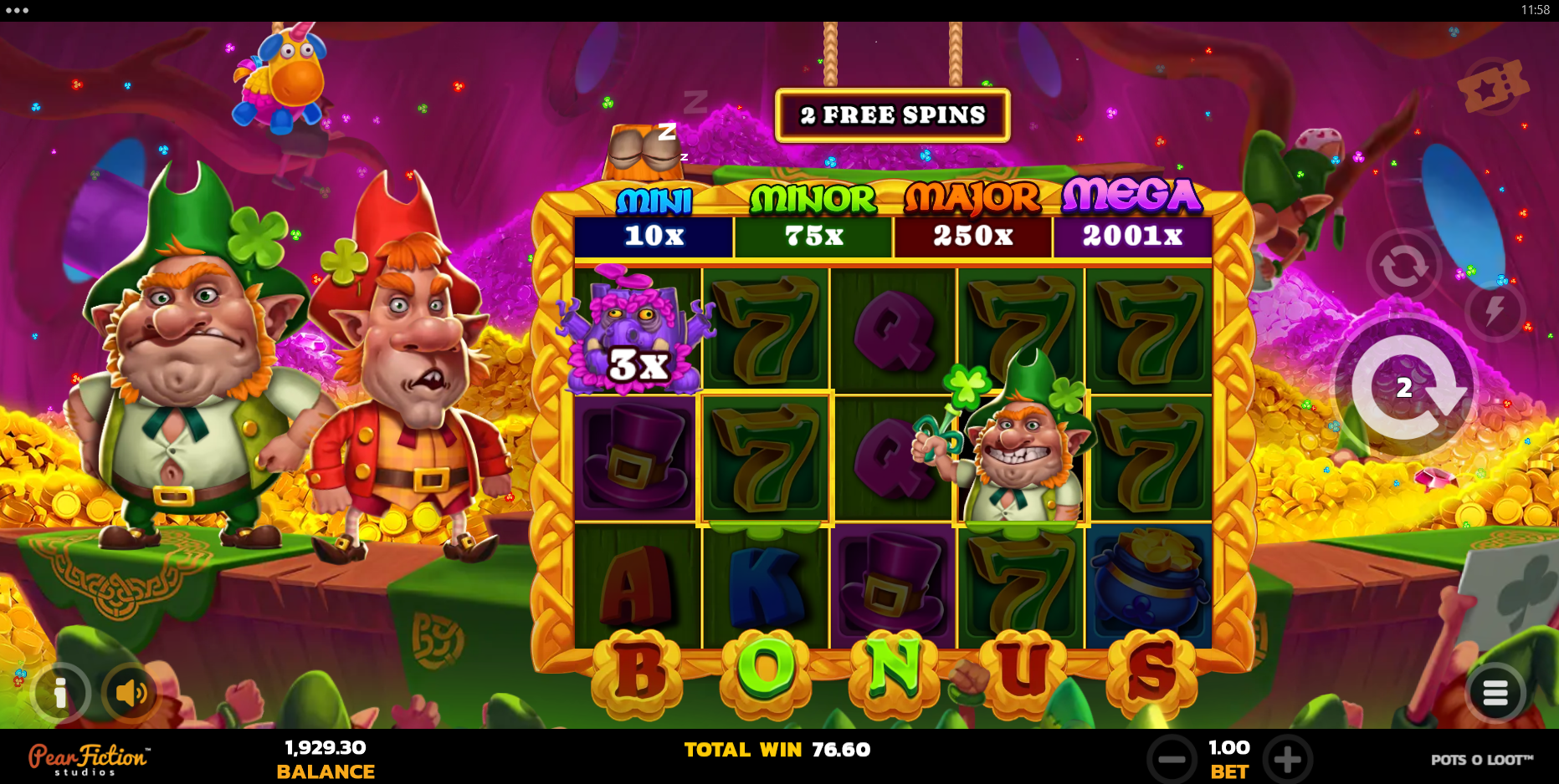 Trigger Walking Coin Free Spins and see a Prize Value Roam Across the Reels