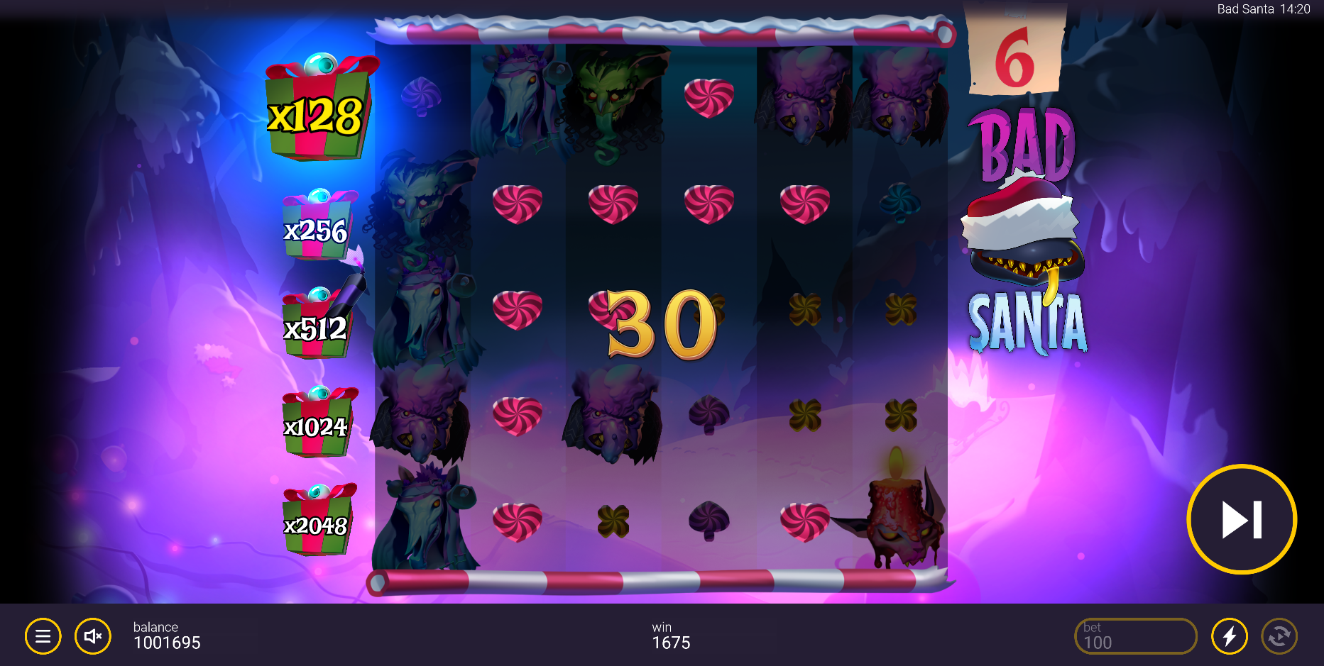 During Free Spins, the Win Multiplier Becomes Persistent, not Resetting in Between Spins