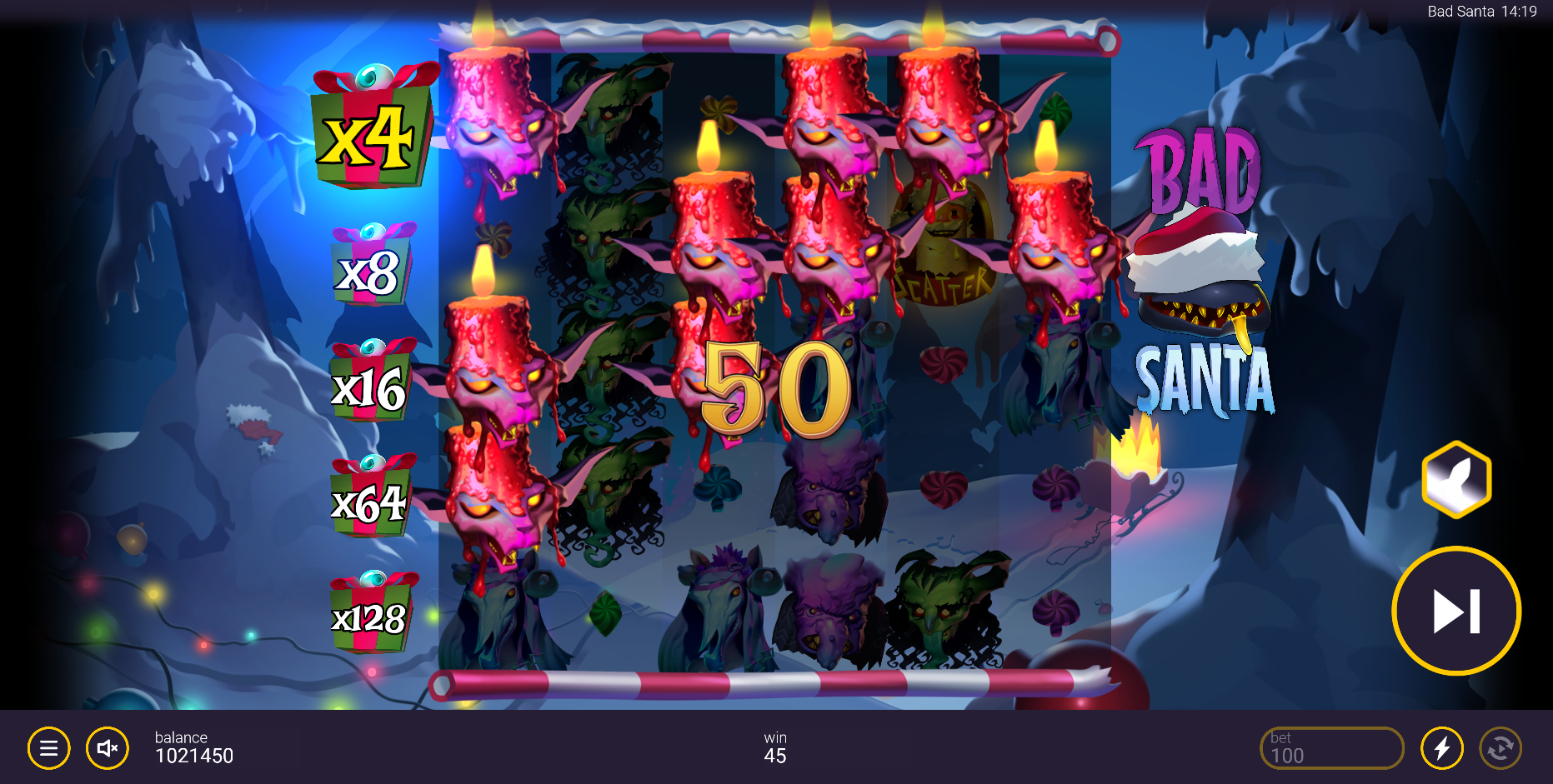 Each Winning Cascade Doubles the Win Multiplier for Bigger Returns