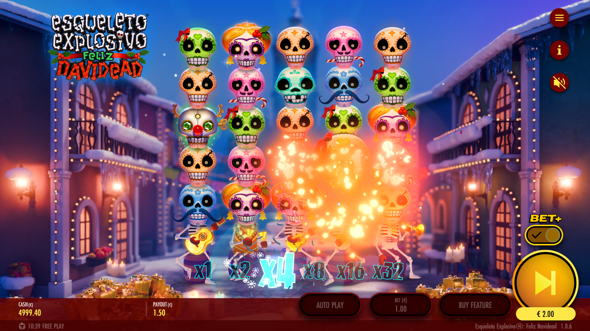 Explosivo Wilds Explode to Remove Symbols as well as Increasing the Muchos Multiplier