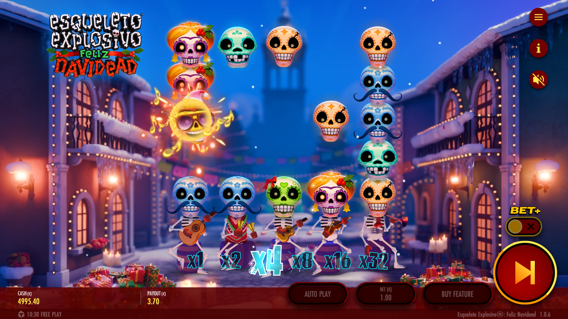 Each Winning Avalanche Increases the Win Multiplier and Leaves Behind a Wild Symbol