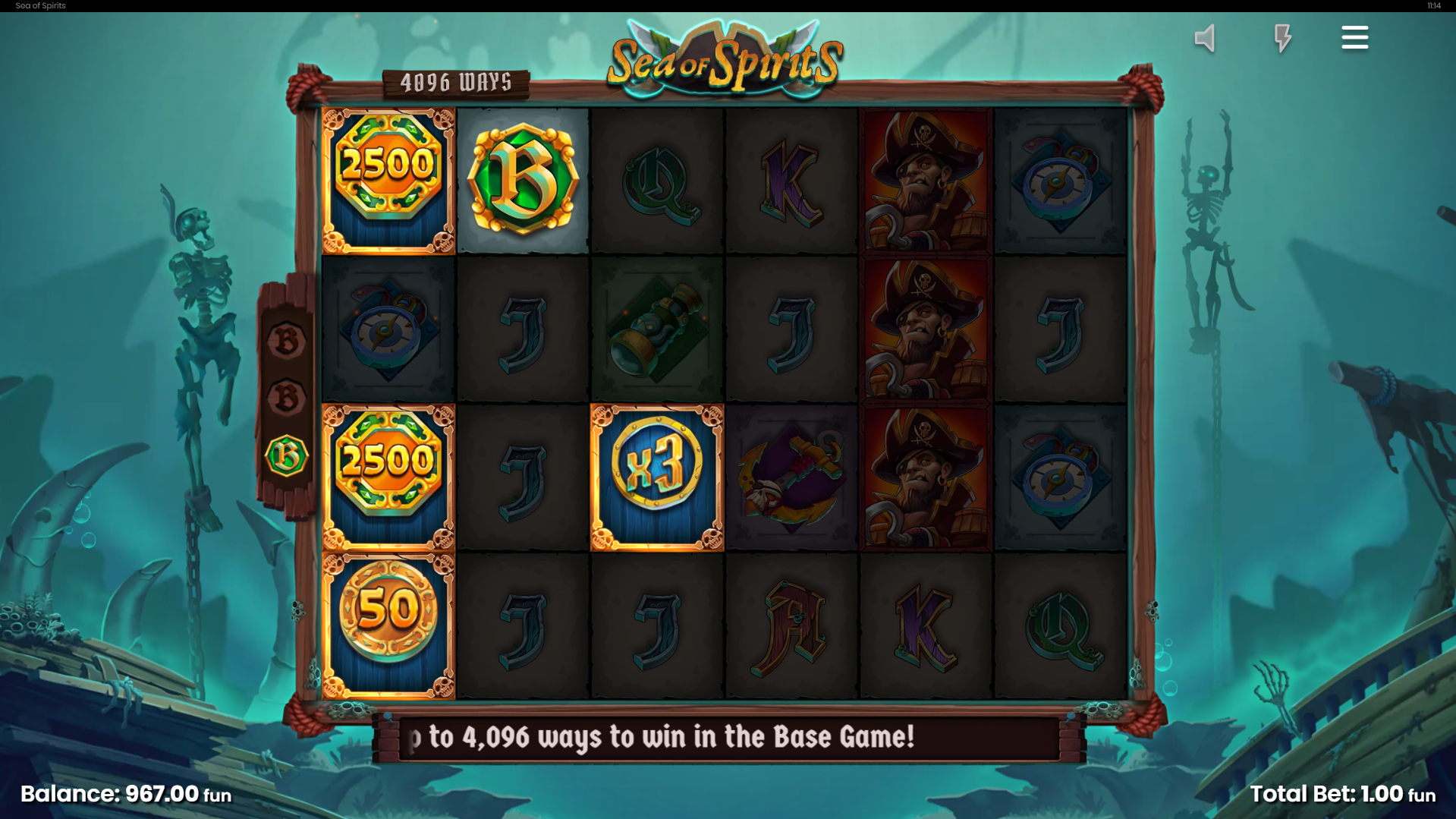 Land an Activator Within a Frame to Activate Wild Reveals, Symbol Transformations or the Coin Reveal Feature