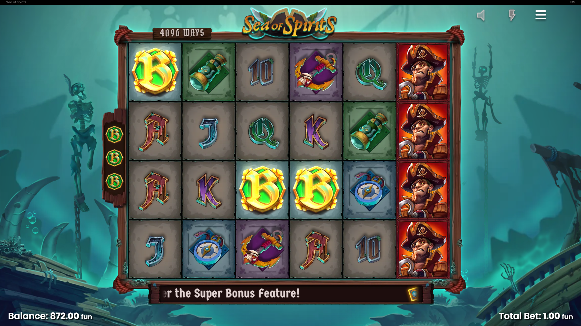 Land 3 Scatter Symbols to Trigger the Free Spins Bonus Round
