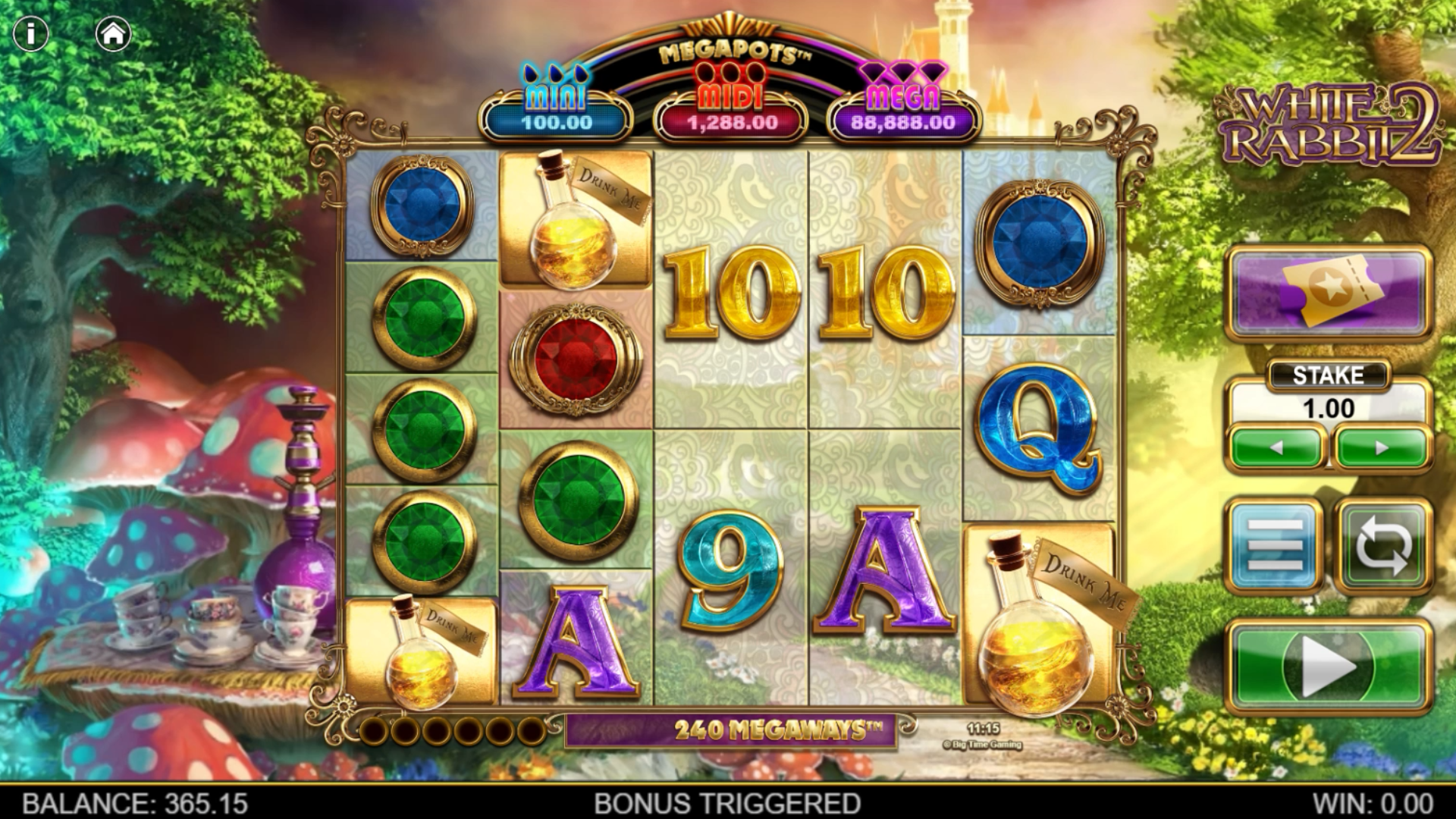 Land 3 or More Scatter Symbols to Trigger the Free Spins Bonus Game