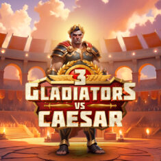 3 Gladiators vs Caesar Logo