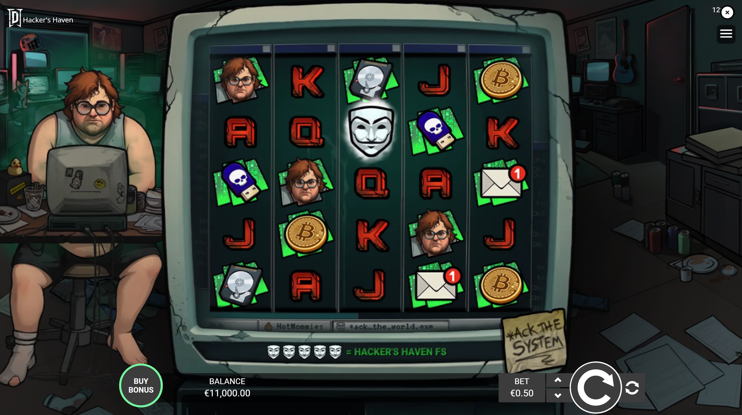 Hacker's Haven Base Game