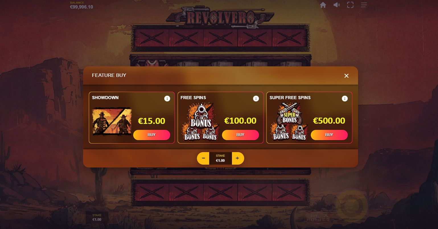 Revolvero Feature Buy Options