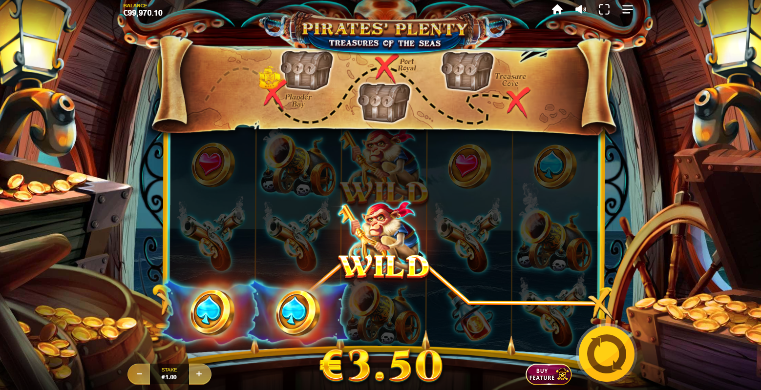 Wins Occur When 2-5 Identical Symbols Land on Adjacent Reels, Starting From Reel 1