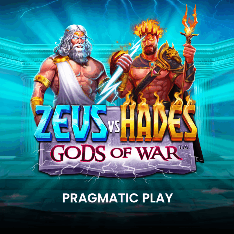 Zeus vs Hades Gods of War Logo