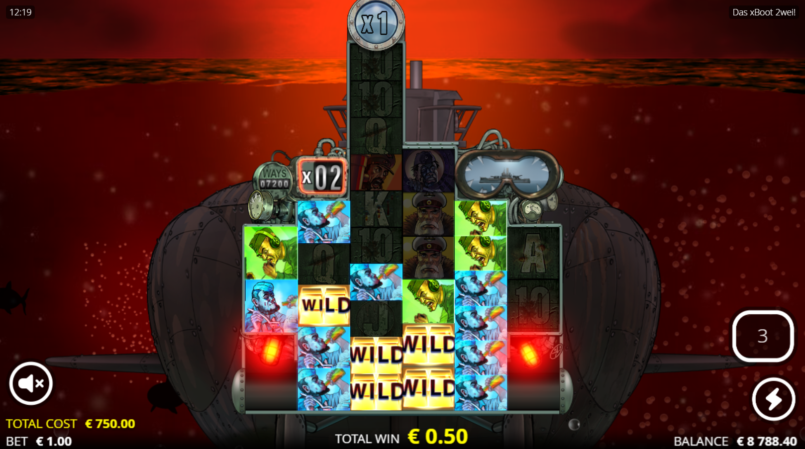 Wolf Pack Spins Allows Players to Progressively Build the Torpedo Parts, with Battle of the Atlantic Spins Combining both Bonus Features Together