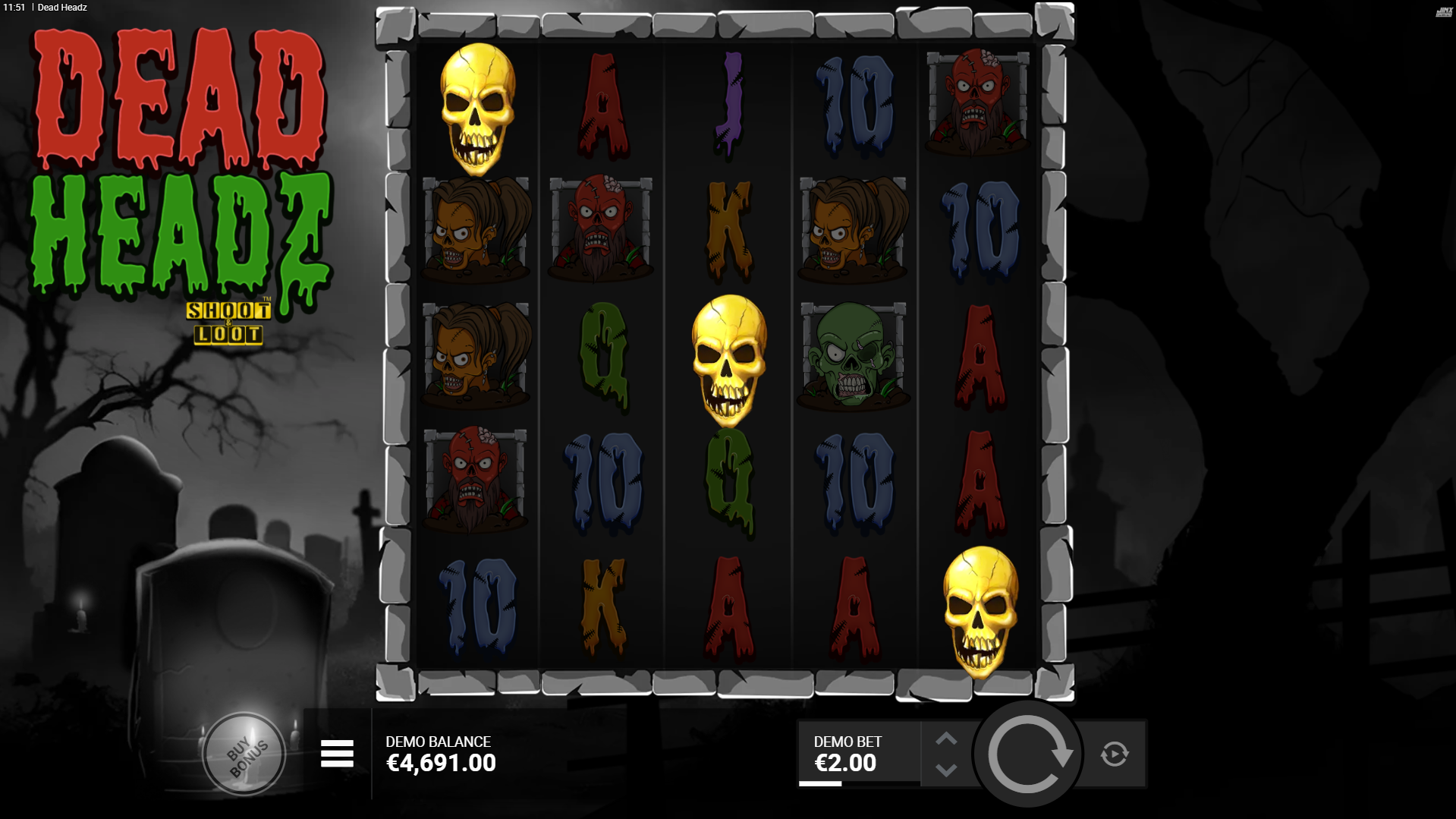 Land 3 or More Scatter Symbols to Trigger the Shoot & Loot Bonus Game