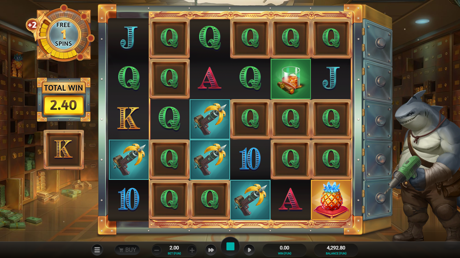 Mystery Symbol Respins Locks Mystery Symbols in Place for Same Instance Symbol Reveals After Each Spin