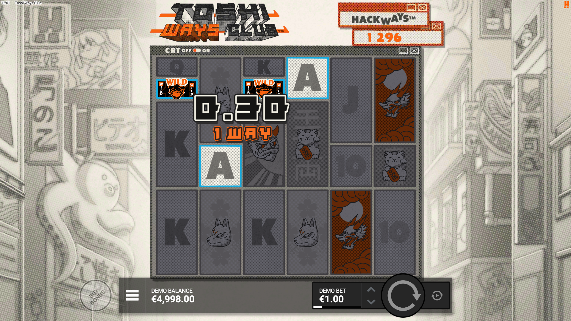Toshi Ways Club Offers Players up to 1,000,000 Ways to Win via the Hackways Mechanic
