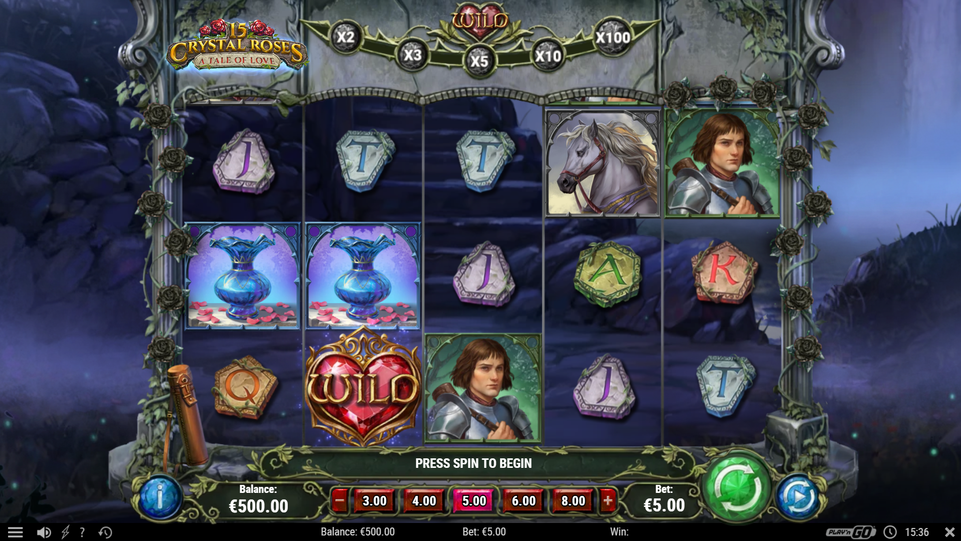 15 Crystal Roses Base Game