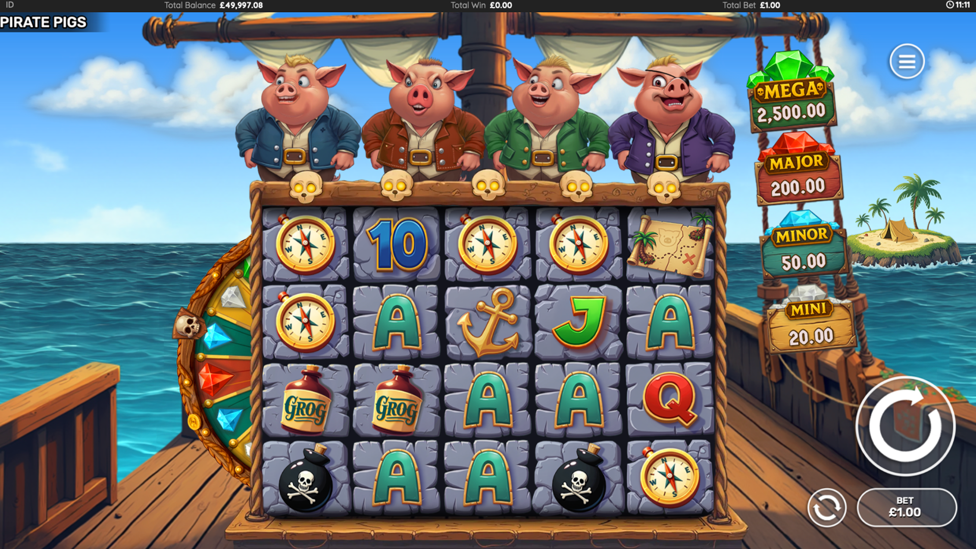 Pirate Pigs Base Game Play