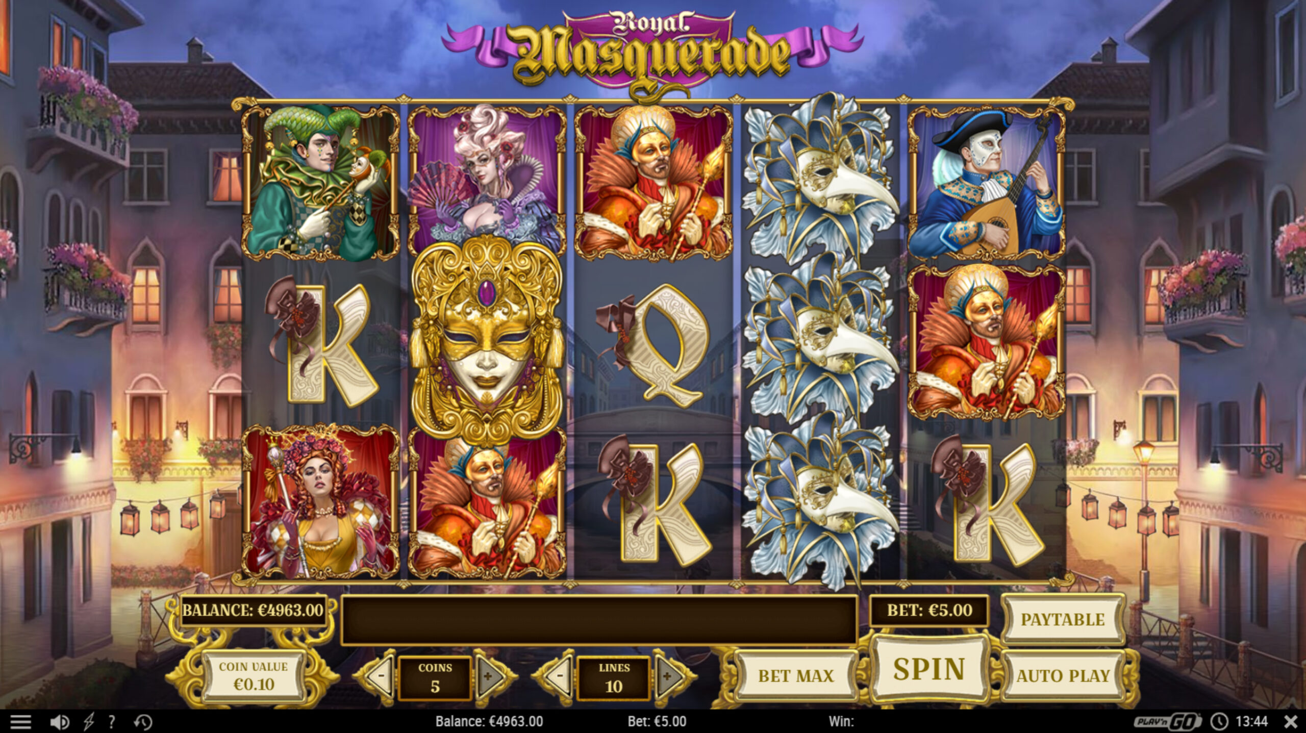 Royal Masquerade Base Game