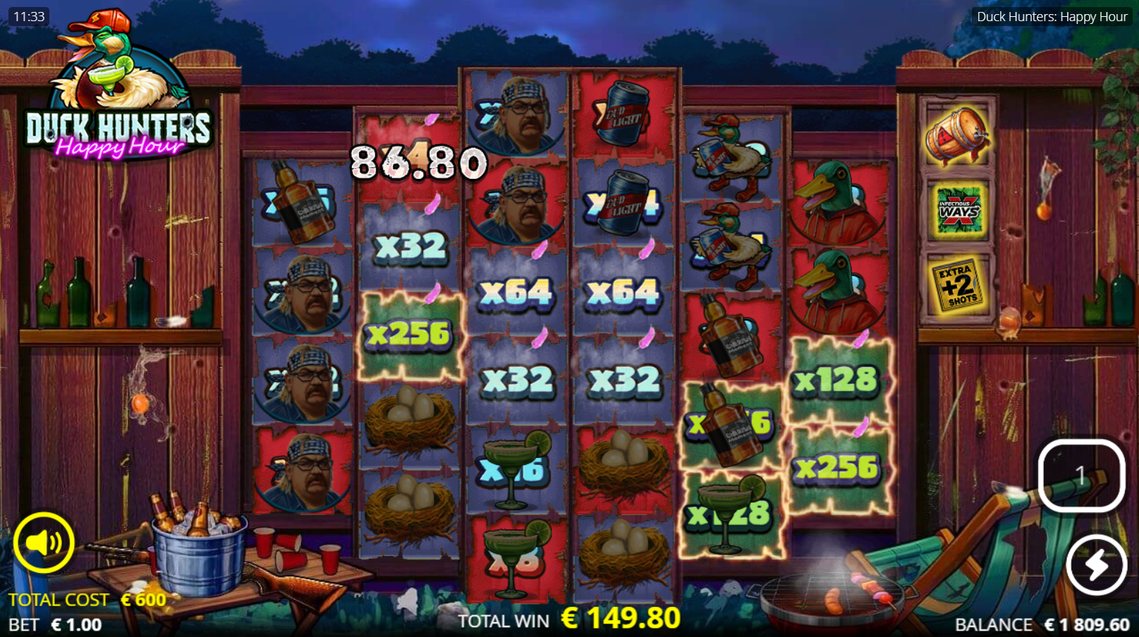 Duck Hunters Happy Hour Free Spins Bonus Play