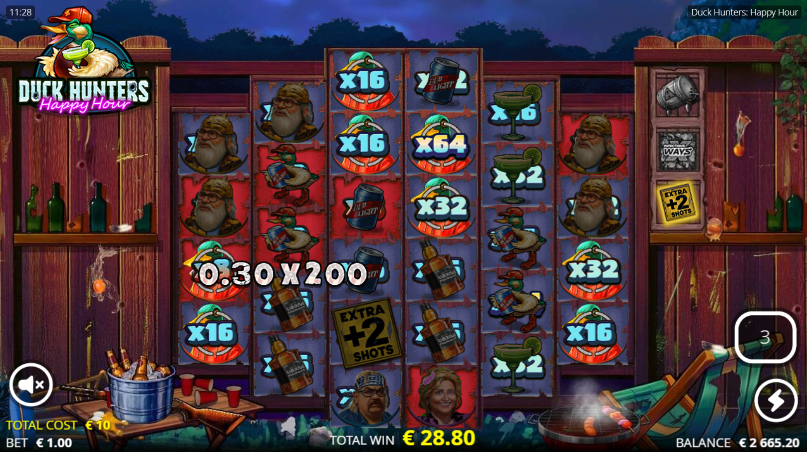 Between 1 to 3 Random Upgrades are Awarded During Free Spins to Enhance each Bonus Round