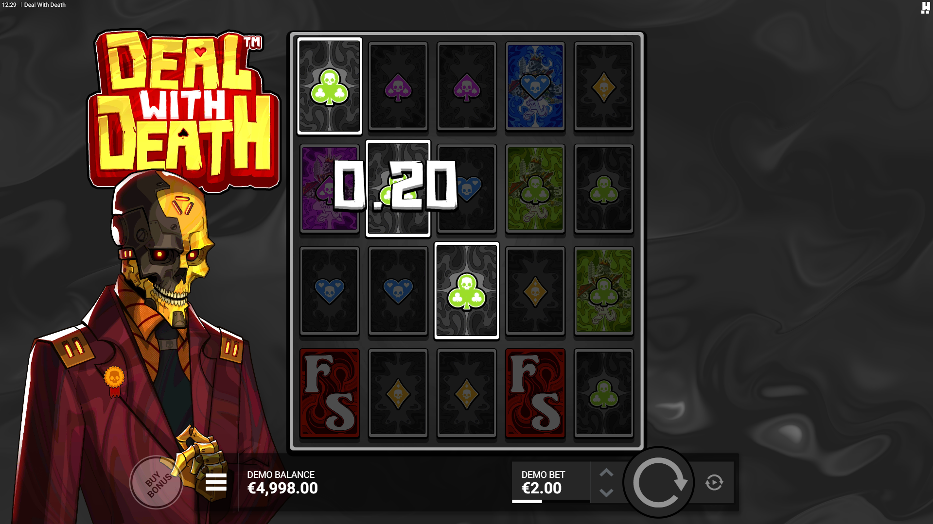 Deal With Death Offers Players 14 Fixed Paylines