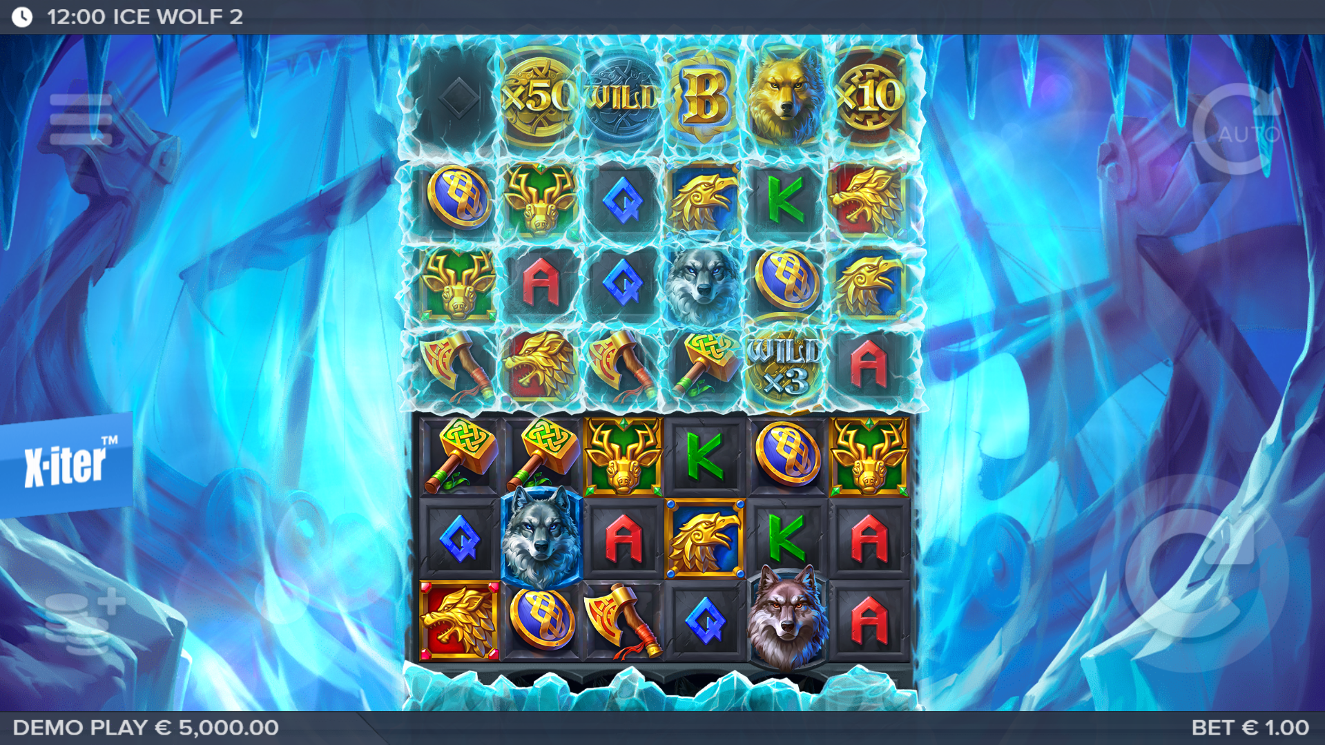 Ice Wolf 2 Base Game Play