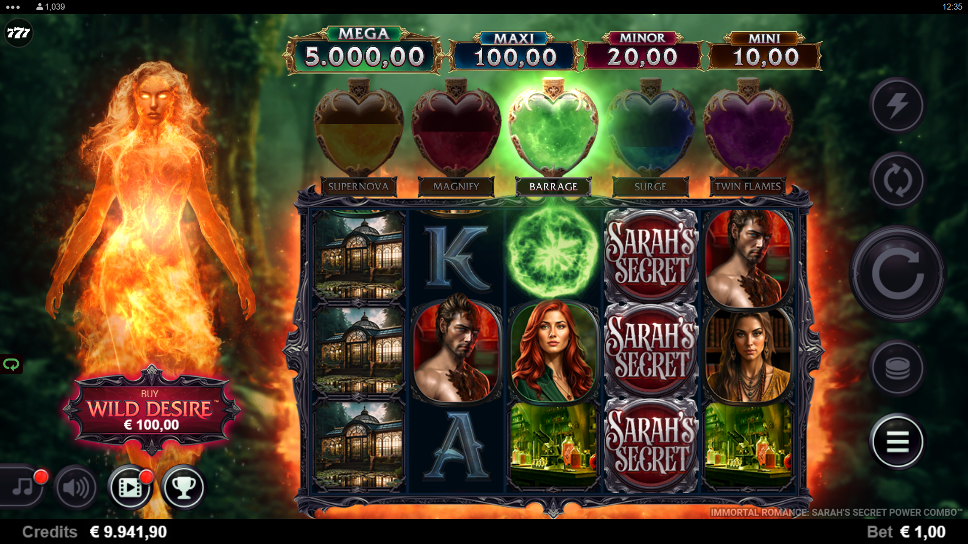 Trigger up to 5 Bonus Features at Once, Each Becoming Active During the Lock&Win Bonus