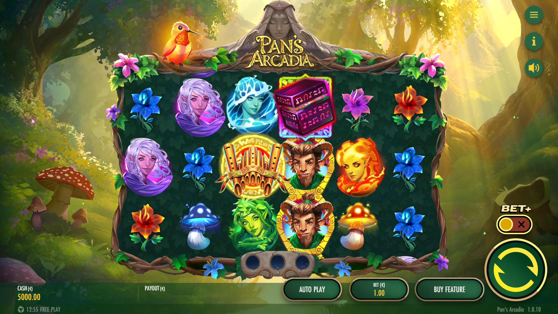 Pan's Arcadia Base Game Play