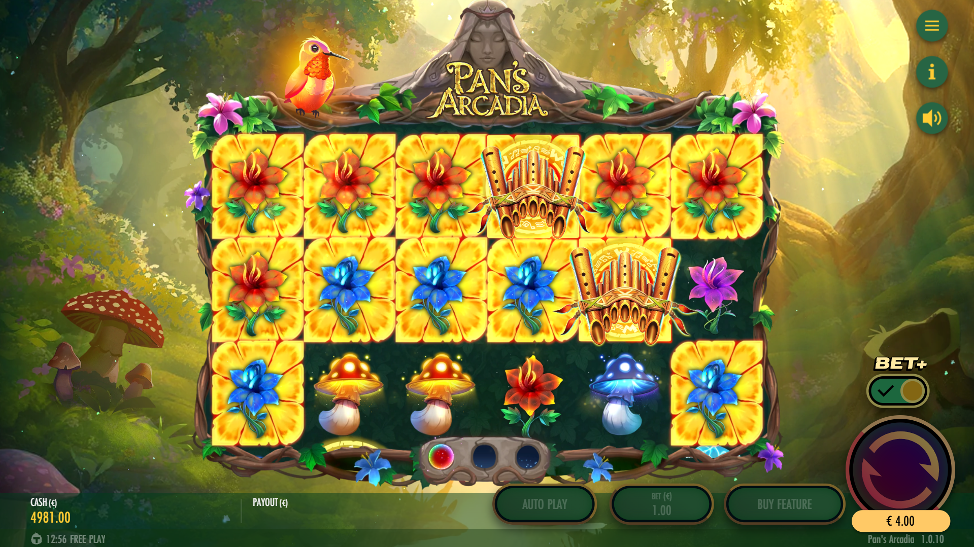 Trigger the Mystery Feature for Additional Combination Potential