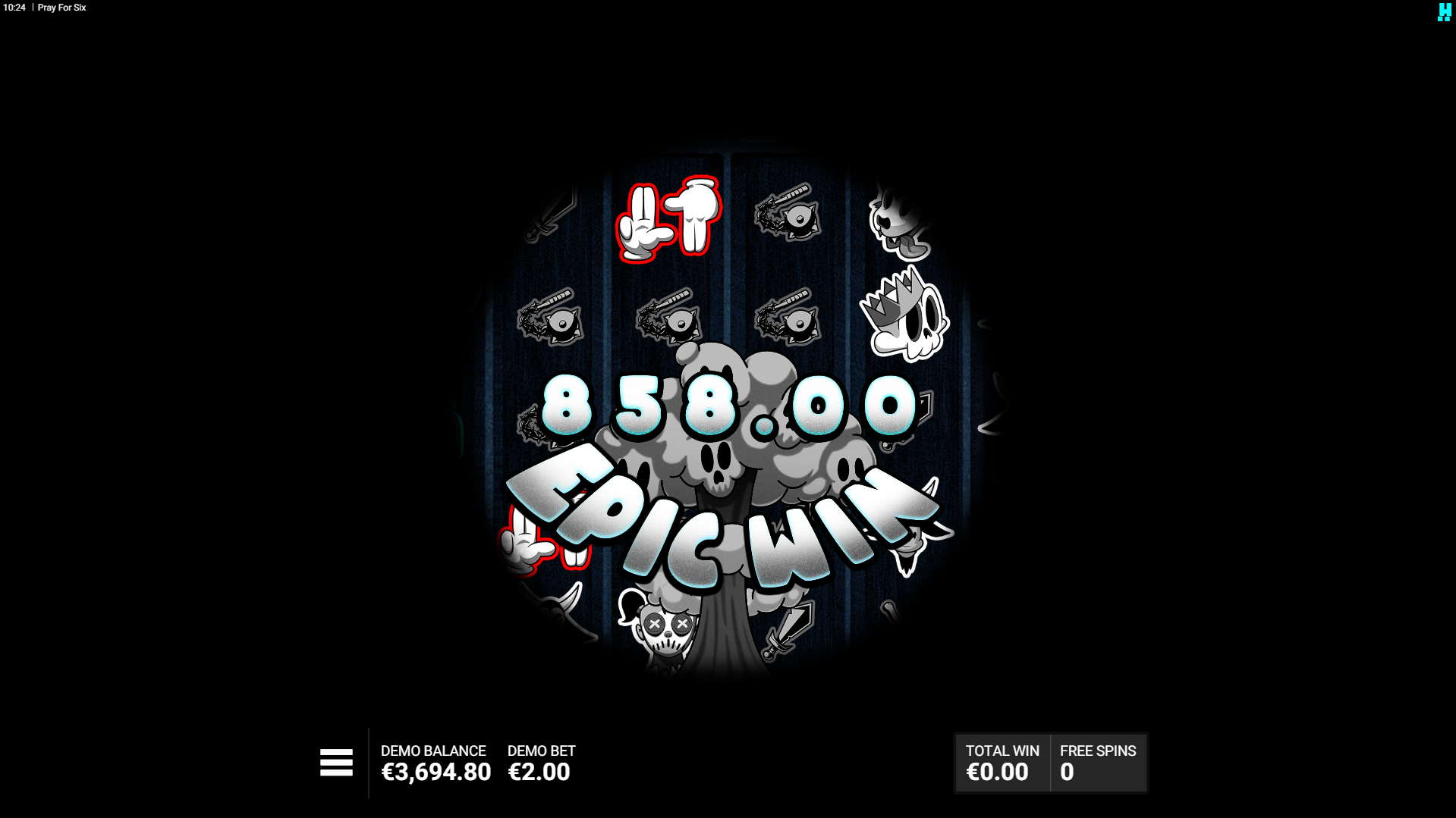 Trigger Cradle of Chaos to Activate a Progressive Total Win Bar and Multiplier for Higher Returns