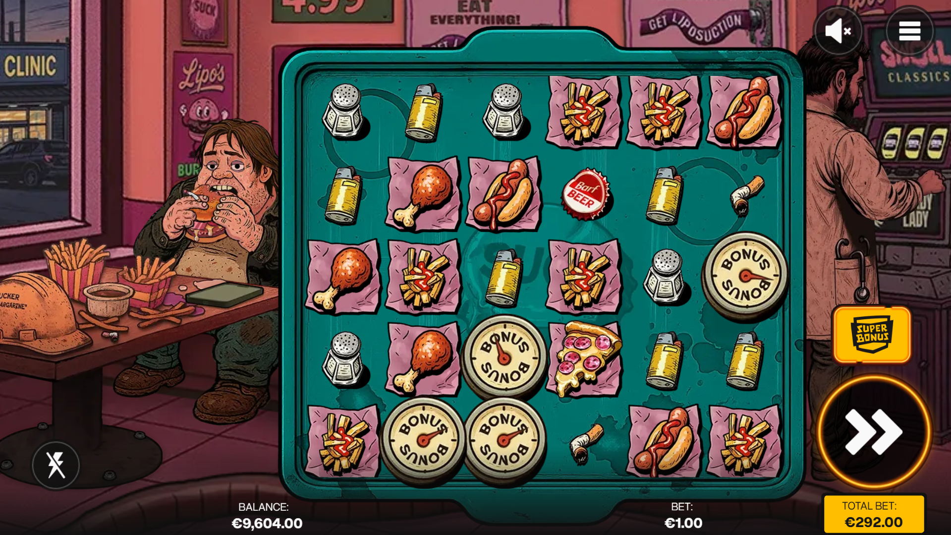 Land 3 or 4 Scatters to Trigger the Free Spins Bonus Round