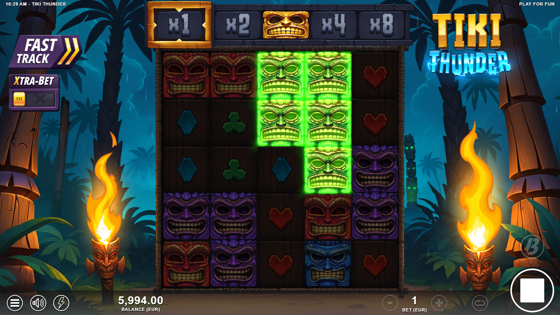 Form Clusters of 5 or More Matching Symbols to Win