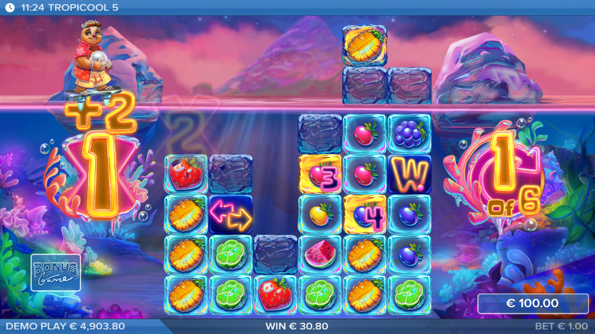 During Free Spins, a Persistent Win Multiplier Becomes Active for Bigger Wins