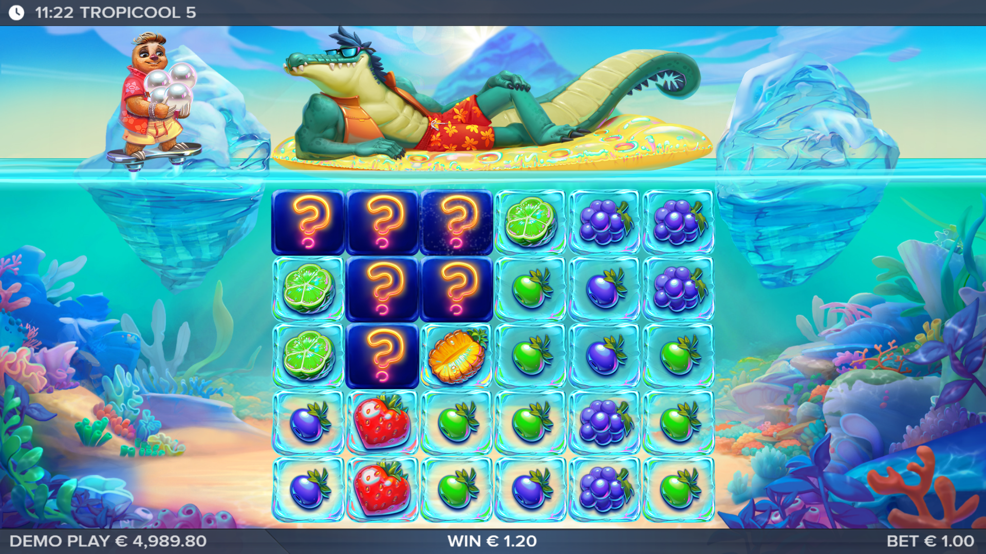 Land Kyle the Crocodile for Mystery Symbol Rewards