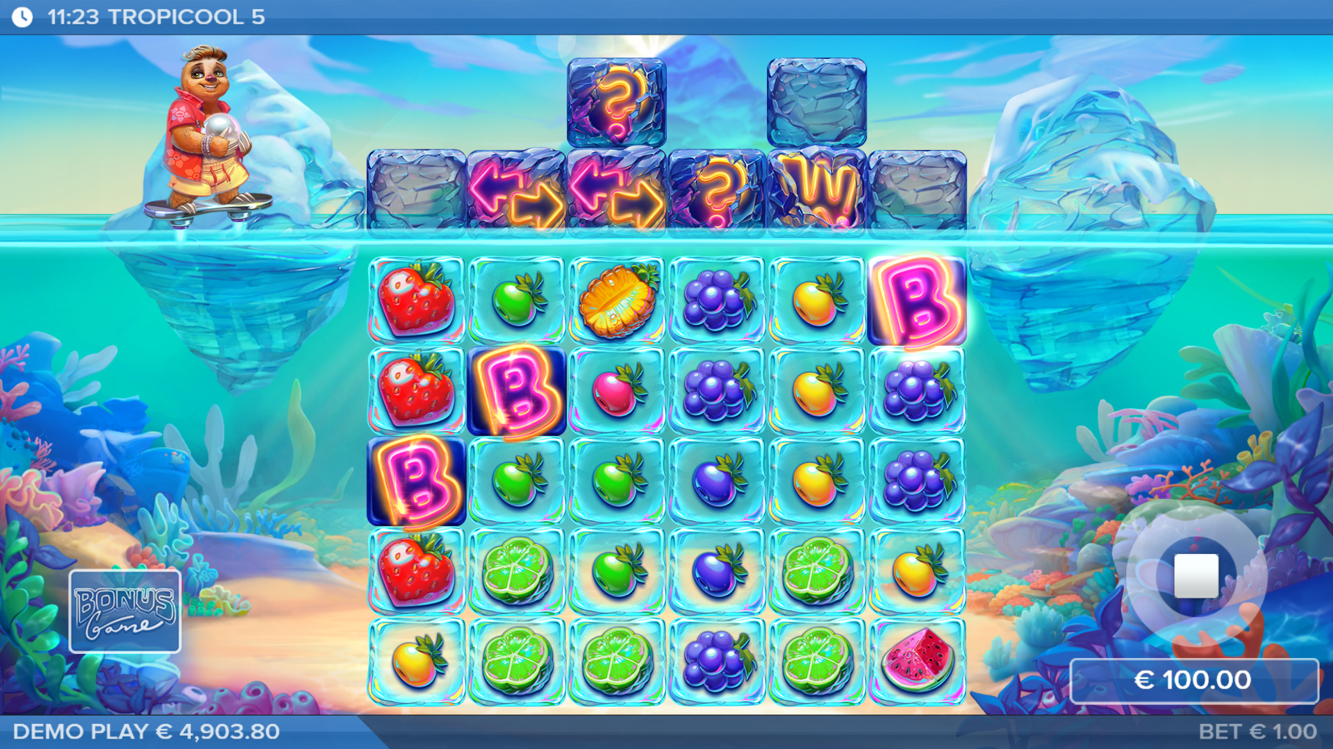 Trigger the Free Spins Bonus Game by Landing 3 or More Scatter Symbols