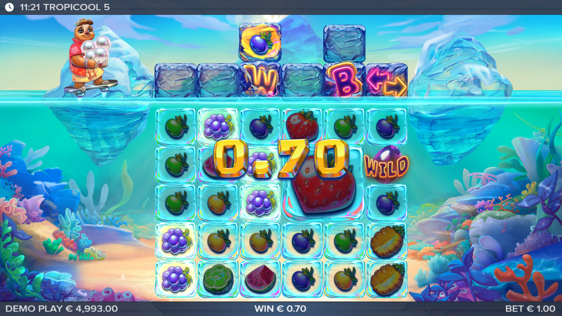 Tropicool 5 Offers Players 15,625 Ways to Win