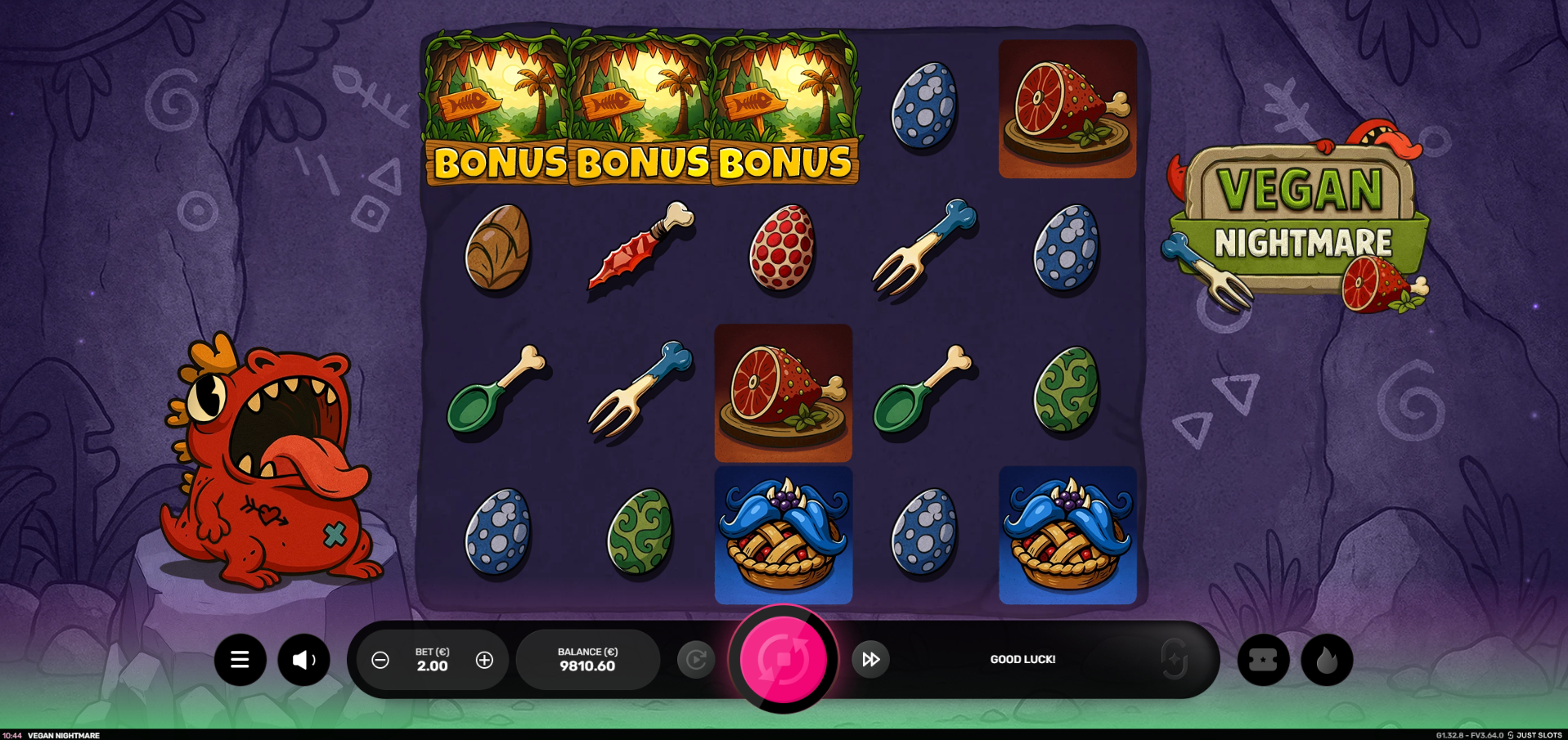 Land 3, 4 or 5 Scatters to Trigger the Free Spins Bonus Round, with 1, 2 or 3 Starting Wild Symbols, Respectively