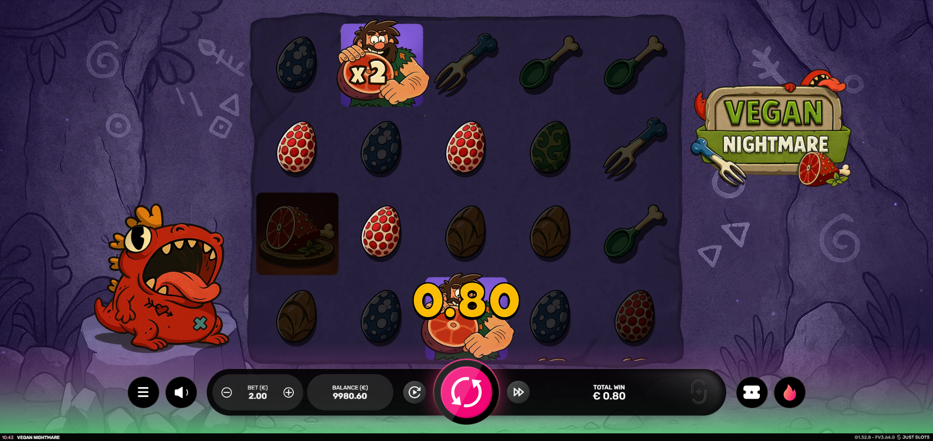 Land Wild Symbols During Base Game Play, with Multiplier Values up to 100x