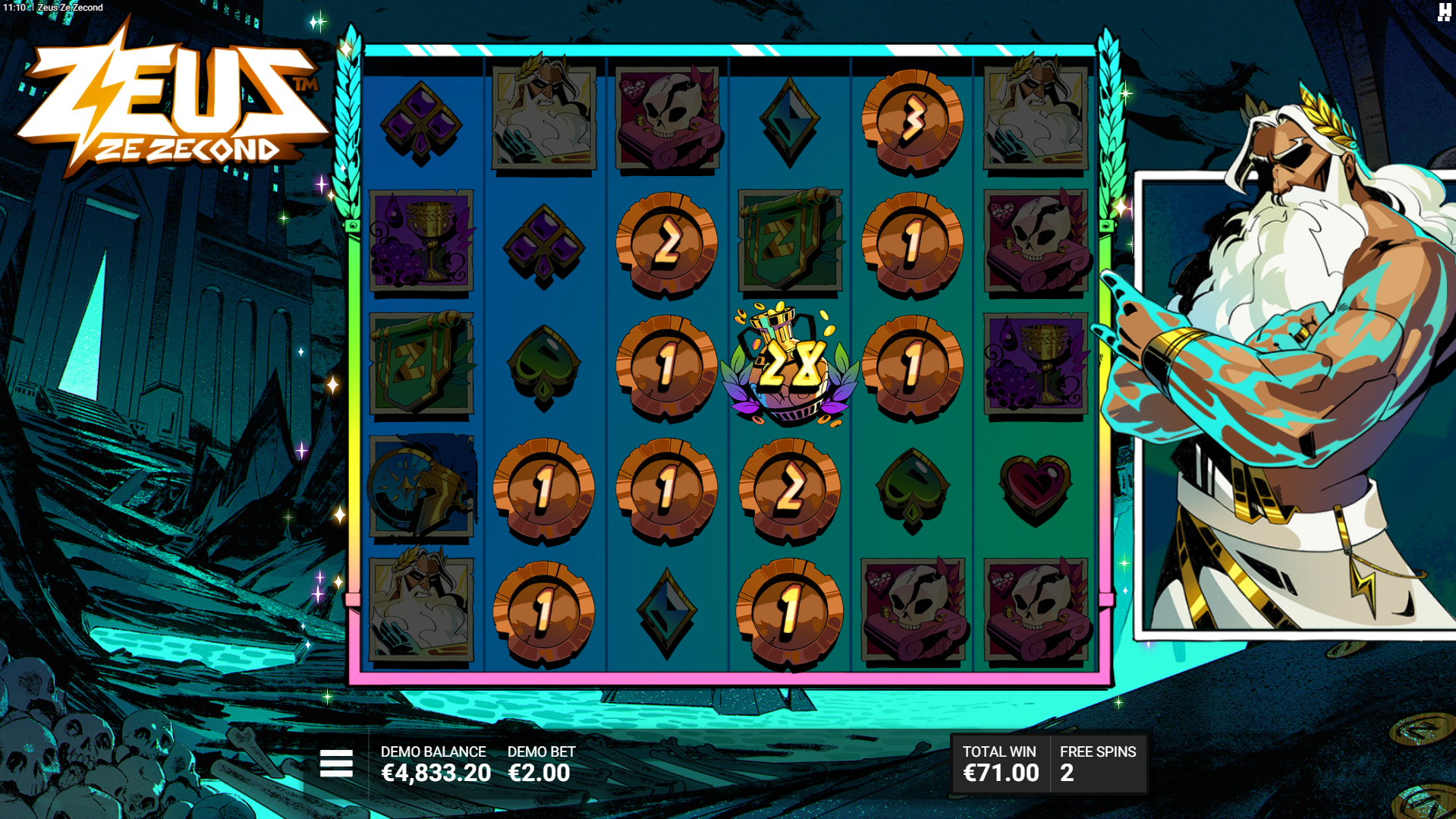 Trigger Gates of Hades and see Wonder Symbols Become Sticky Throughout