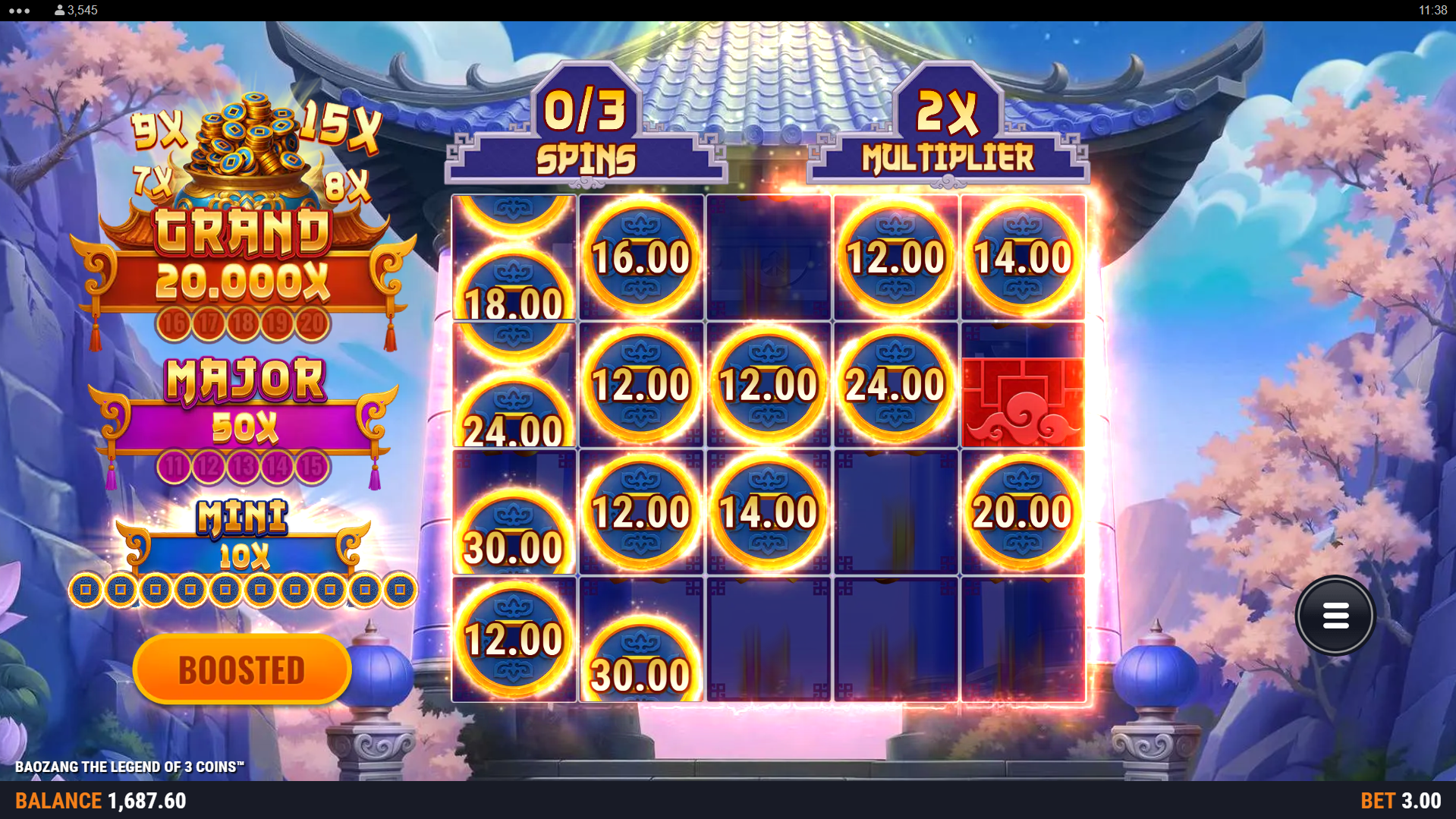 During the Bonus Game, Land Coin Symbols to Increase Returns and Achieve Jackpot Prizes, with Multiplier and Extra Spin Symbols Enhancing the Potential