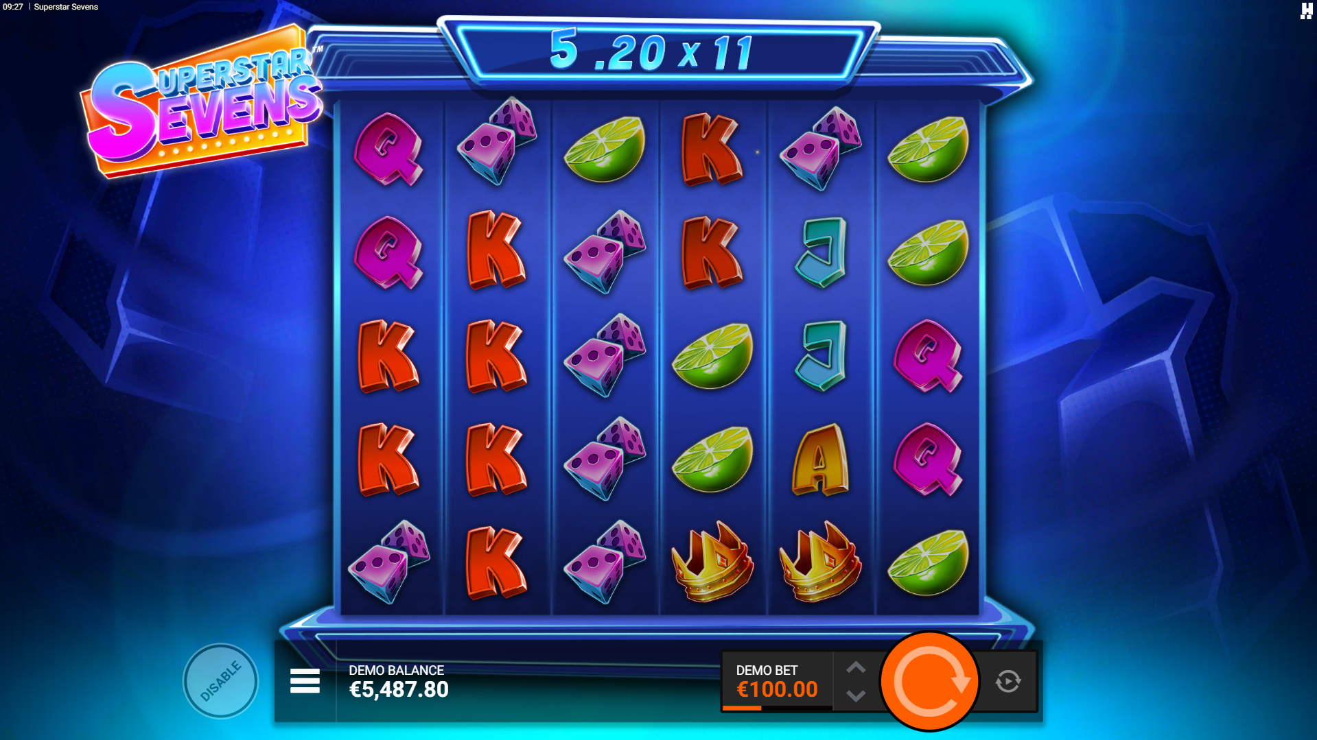 Land a Lightning Symbol During a Winning Spin and see Collected Non-Winning Symbols Convert into Multiplier Values