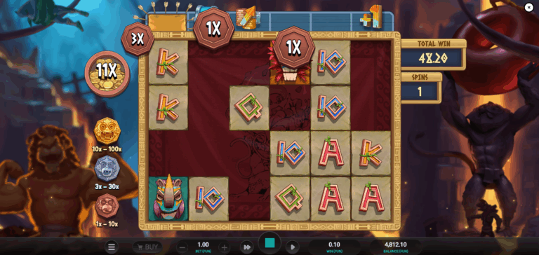 Beast Gains Coin Collection Free Spins Play