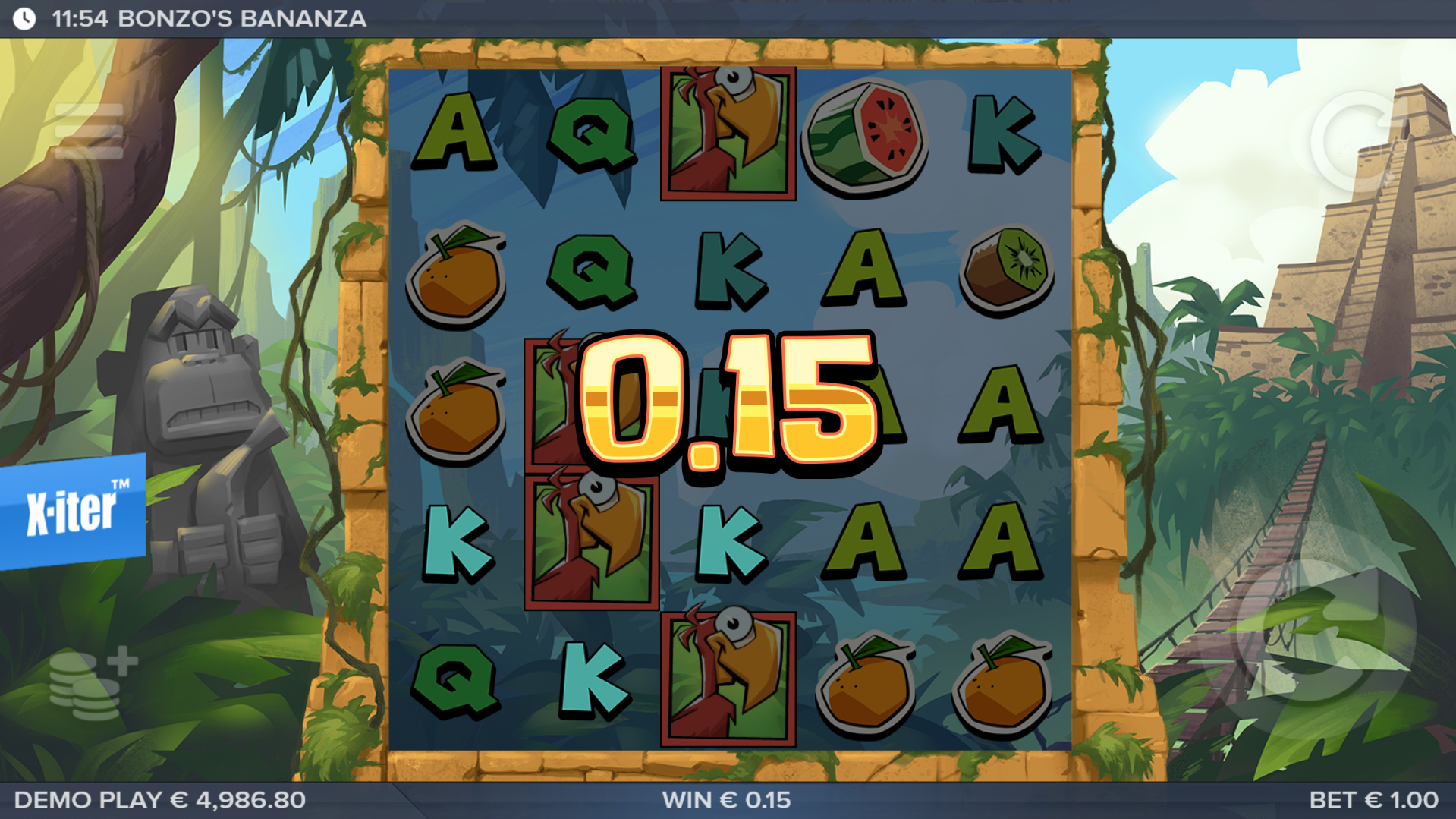 Bonzo's Bonanza Offers Players 259 Paylines