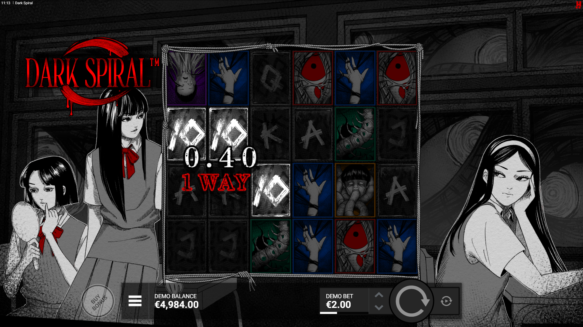 Dark Spiral Offers Players Between 4,096 to 331,776 Ways to Win