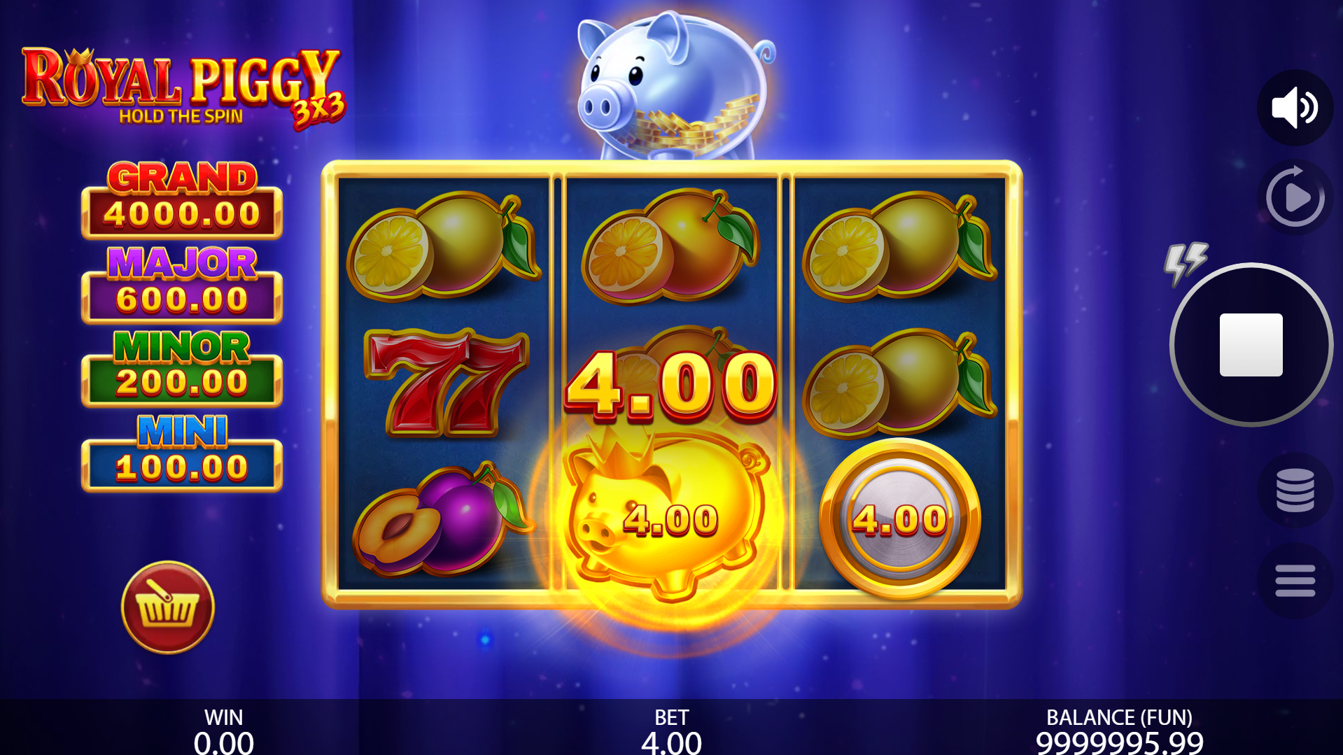 Land a Royal Piggy Symbol Alongside Coin Symbols for Instant Prize Collections