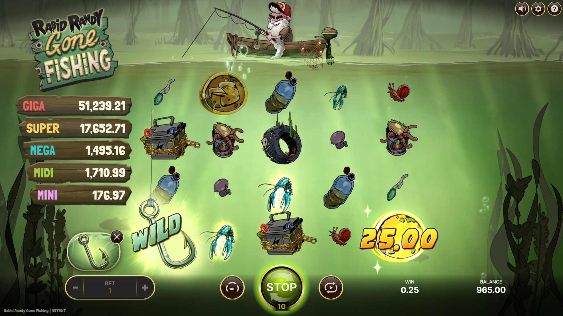 Hook Wilds Also Activate Instant Prize Rewards, Chest Features and the Jackpot Game