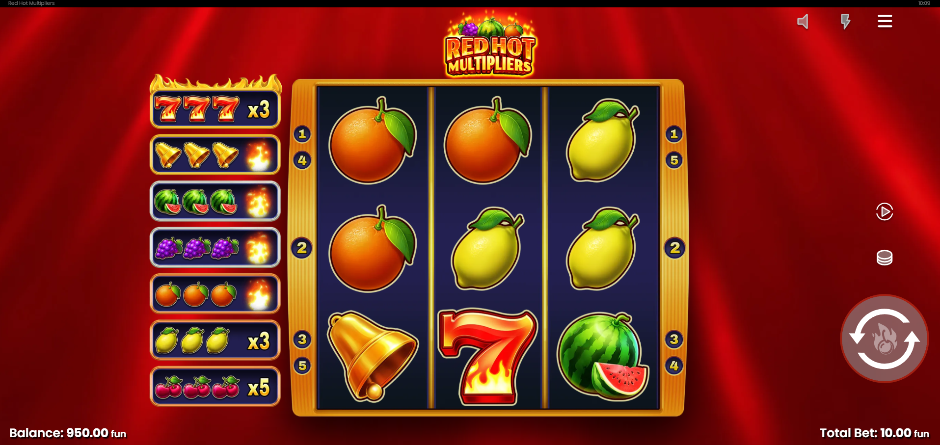 Each Spin can see up to 3 Symbols Adopt a Win Multiplier up to x20