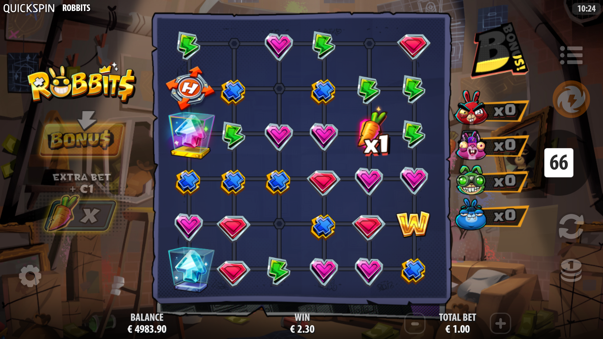 Collect Helipad Symbols to Expand the Game Grid up to a Maximum of 8x8