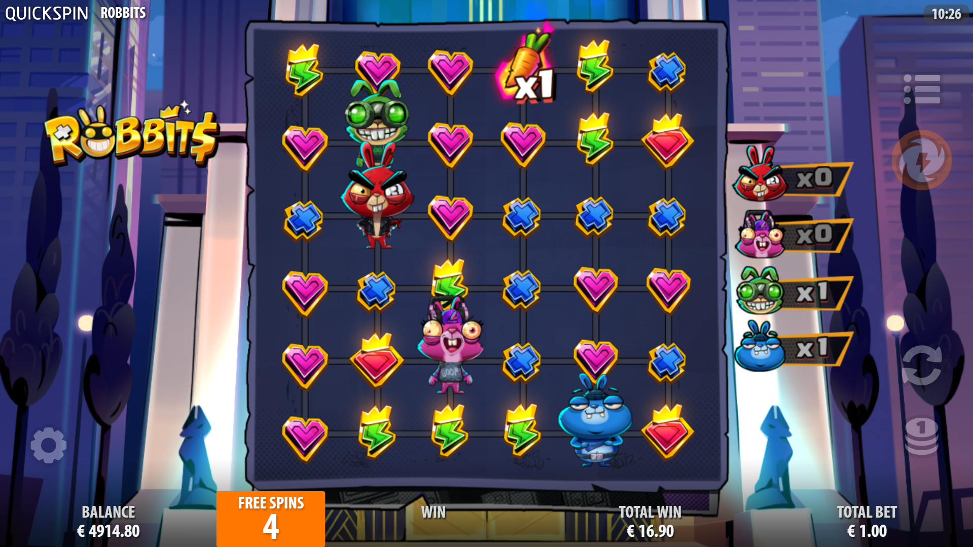 During Free Spins, Features Become Persistent Throughout, Including Multipliers and Symbol Upgrades, for Increased Potential