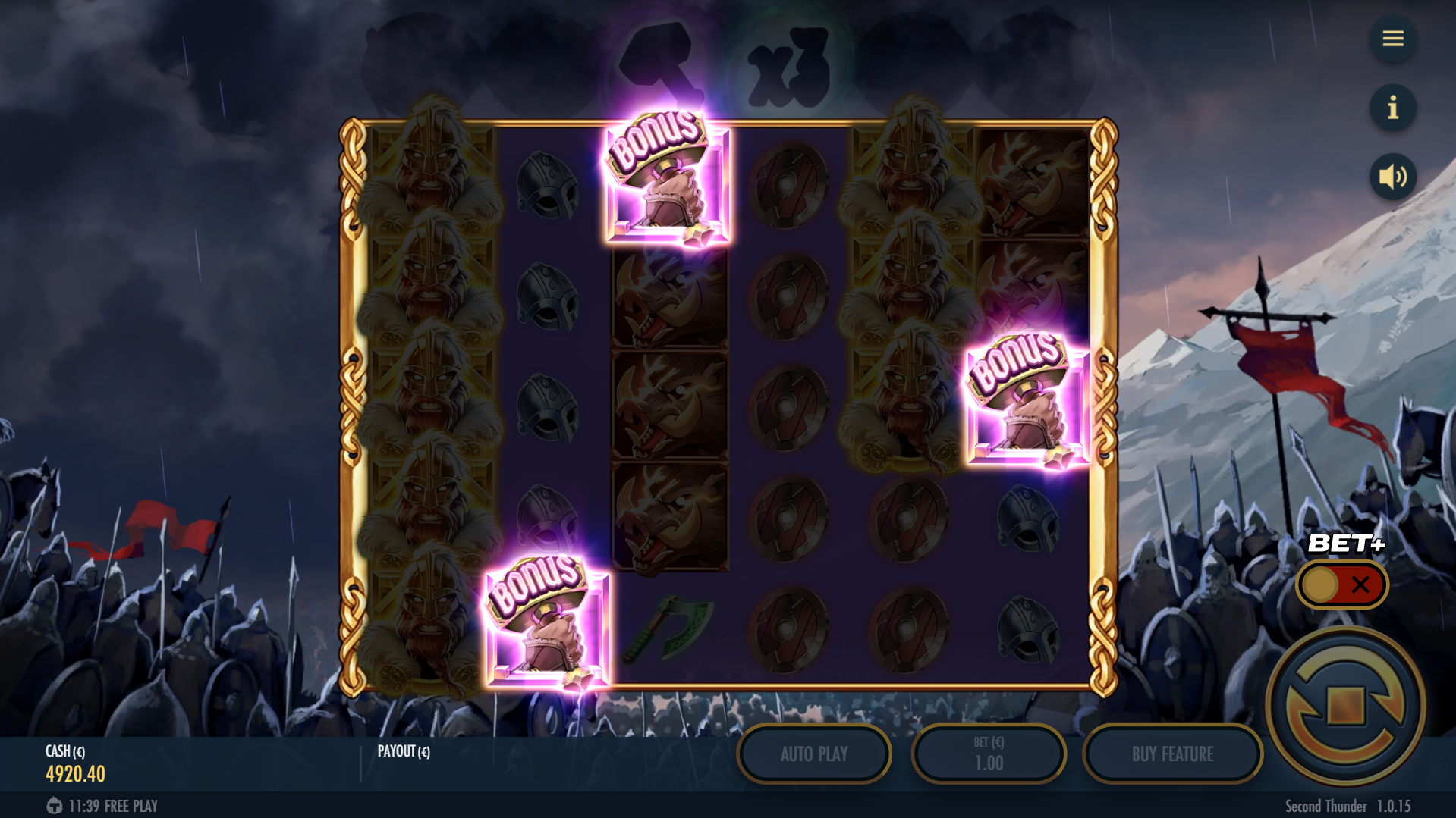 Land 3 or More Scatter Symbols to Trigger the Free Spins Bonus Game