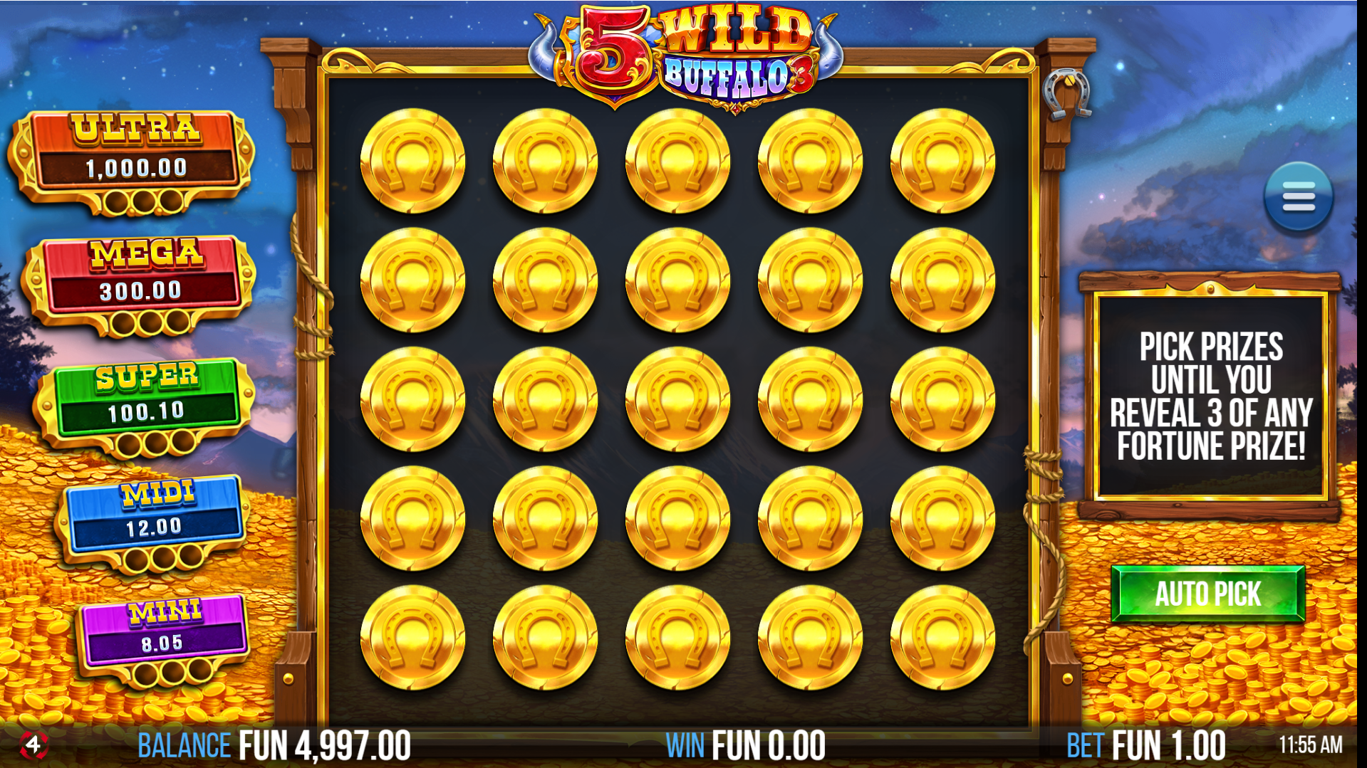 Land Diamonds to Increase Fortune Prizes and Trigger the Fortune Bonus for Jackpot Rewards